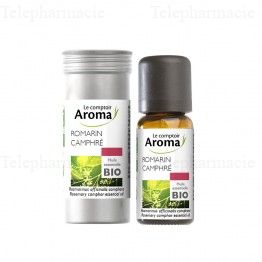LE COMPTOIR DU PHARMACIEN Huile essentielle romarin camphr&eacute; flacon 10ml