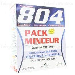 804 kit complet: 1 flacon de solution buvable + 8 comprim&eacute;s jour + 8 comprim&eacute;s nuit + un sachet de 250g Diet soupe