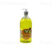 LES PETITS BAINS DE PROVENCE Gel douche sans savon Jasmin Flacon 1L