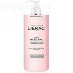 LIERAC D&eacute;maquillant - Lait micellaire double nettoyant Flacon pompe 400ml
