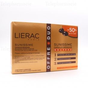 Sunissime Capsules Bronzage - Lot de 2 x 30 Capsules