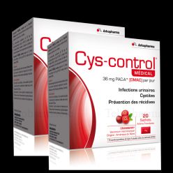 LOT DE CYS CONTROL 20SACHETS X2