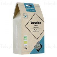 Les tisanes verveine feuille 25 grammes