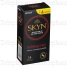 MANIX Skyn Intense Feel Bo&icirc;te de 14