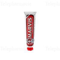 MARVIS Dentifrice Cinnamon Mint Cannelle menthe tube 85 ml