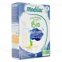 MODILAC CEREALES BIO NUIT CALME 250 G