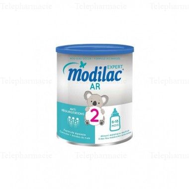 MODILAC Expert AR 2&egrave;me &acirc;ge 6-36 mois pot 800g
