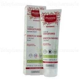 MUSTELA maternit&eacute; cr&egrave;me vergetures action 3 en 1 tube 150ml