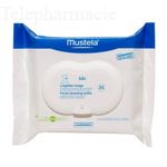 B&eacute;b&eacute; lingettes visage haute tol&eacute;rance x 25