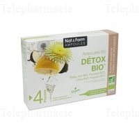 NAT&FORM AMPOULES BIO DETOX