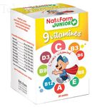 NAT & FORM Junior L'ours vitamin&eacute; 9 vitamines x 30 gommes