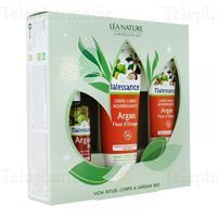 NATESSANCE Coffret Mon rituel corps &agrave; l'argan