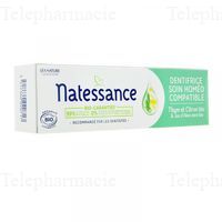 NATESSANCE Dentifrice soin hom&eacute;o compatible tube 75ml