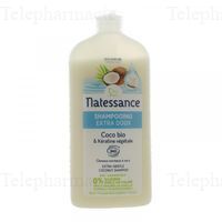 NATESSANCE Shampooing extra doux coco bio et k&eacute;ratine v&eacute;g&eacute;tale 500ml