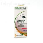 NATURACTIVE Huile Essentielle Bio G&eacute;ranium Bourbon flacon 5ml