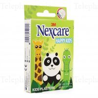 NEXCARE Pansements Happy Kids 2&agrave; pansements animaux
