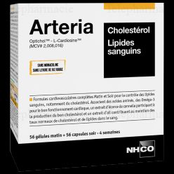 NHCO Sant&eacute; - Arteria Cholest&eacute;rol Lipides sanguins 56 g&eacute;lules + 56 capsules