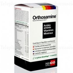 NHCO Sant&eacute; - Orthosamine Vitamines, Min&eacute;raux pot de 42 g&eacute;lules