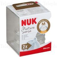 NUK NATURE SENSE M LAIT 1 TE