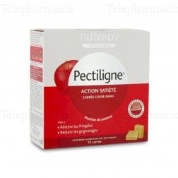 NUTREOV Pectiligne carr&eacute;s coupe faim &agrave; la pectine de pomme x 15