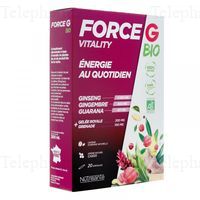 NUTRISANT&Eacute; Force G vitality Bio 20 ampoules