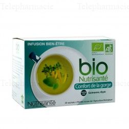 NUTRISANTE Infusion bio confort de la gorge