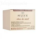 NUXE R&ecirc;ve de Miel - baume l&egrave;vres ultra-nourrissant et r&eacute;parateur pot 15ml