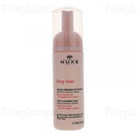 NUXE Very rose mousse a&eacute;rienne nettoyante aux p&eacute;tales de rose flacon 150ml