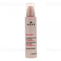 NUXE Very Rose Lait d&eacute;maquillant onctueux flacon pompe 200ml