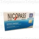 NICOPASS 1,5mg sans sucre menthe fra&icirc;cheur Bo&icirc;te de 36 pastilles