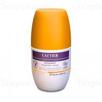 CATTIER D&eacute;odorant Roll on Bergamote-orange