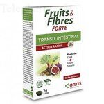 ORTIS Fruits & fibres forte transit intestinal 24 comprim&eacute;s
