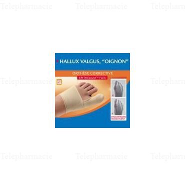 EPITACT Orth&egrave;se corrective de l'hallux valgus oignon Taille M (21.5 &agrave; 23 cm)