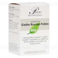 PHYTALESSENCE Gel&eacute;e royale-pollen bio 60 g&eacute;lules