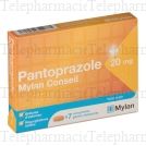MYLAN Pantoprazole 20mg 7 comprim&eacute;s