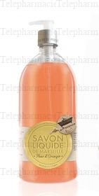 Savon de Marseille liquide &agrave; la fleur d'oranger - 1 L
