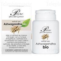 PHYTALESSENCE Ashwagandha bio 30 g&eacute;lules