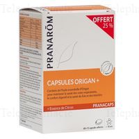 PRANAROM ORIGAN+ CAPS 60+15