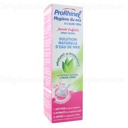 PRORHINEL Hygi&egrave;ne du nez aloe vera jeunes enfants 100ml