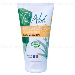 PUR ALOE Gel exfoliant bio Aloe Vera 81% tube 150ml