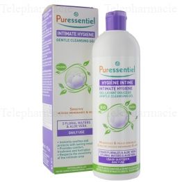 PURESSENTIEL Hygi&egrave;ne intime gel lavant douceur bio Flacon 500ml
