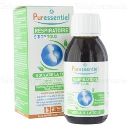PURESSENTIEL Sirop toux respiratoire 125ml
