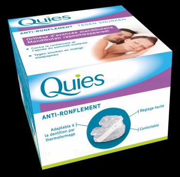 Orth&egrave;se d'avanc&eacute;e Mandibulaire - Anti Ronflement