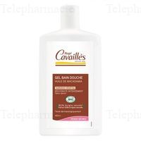 CAVAILL&Egrave;S Gel douche Huile de Macadamia surgras v&eacute;g&eacute;tal bio Flacon 400ml