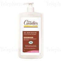 CAVAILL&Egrave;S Gel douche Huile de Macadamia surgras v&eacute;g&eacute;tal bio