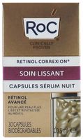 ROC R&eacute;tinol conexion Soin lissant Capsules s&eacute;rum nuit 30 capsules