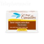 CAVAILL&Egrave;S Savon surgras extra doux fleur de coton pain de 150g