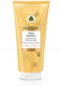 SANOFLORE Lait hydratant miel supr&ecirc;me tube 200 ml