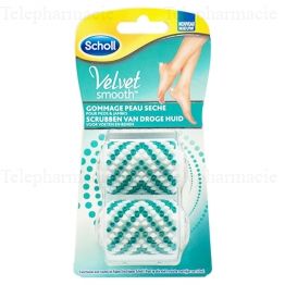 Velvet smooth gommage pieds et jambes peaux s&egrave;ches