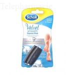 SCHOLL Recharges rape &eacute;lectrique velvet smooth 2 rouleaux